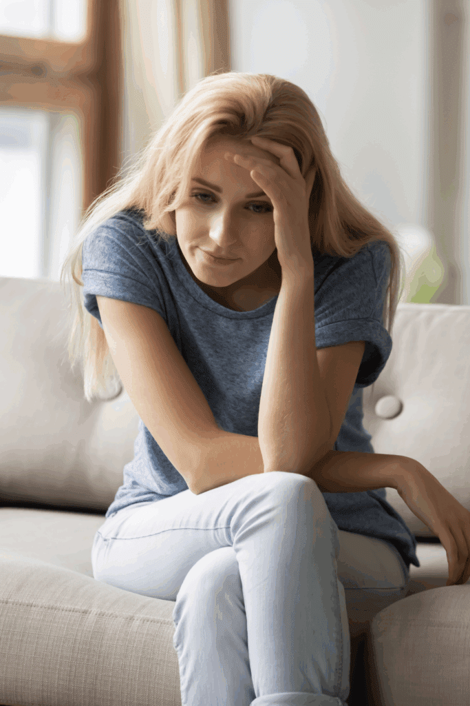 WOMAN BURNED OUT FROM Living on Autopilot